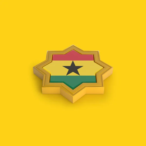 Ghana Islamisk Ram Rendering — Stockfoto