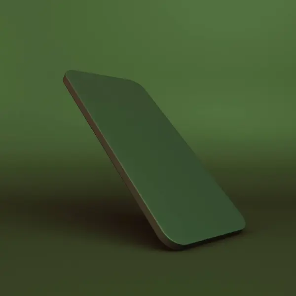 Clay Telefon Tecknad Front Side — Stockfoto