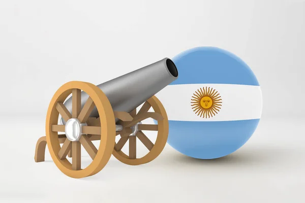Ramadan Argentina Cannon — стокове фото