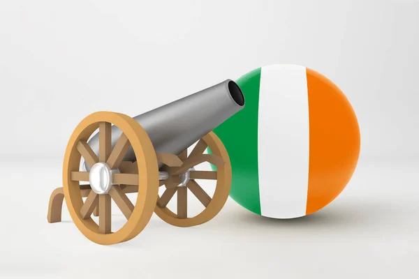 Ramadan Ireland Cannon — стокове фото