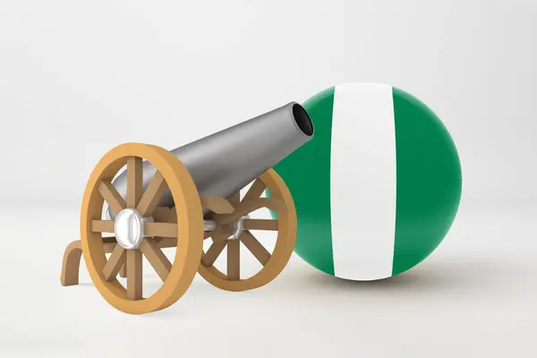 Ramadan Nigeria Und Cannon — Stockfoto