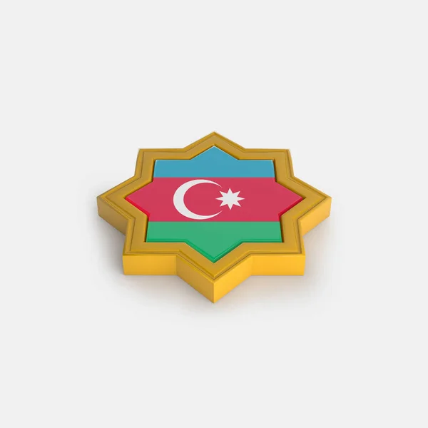 Ισλαμικό Πλαίσιο Ραμαζανίου Αζερμπαϊτζάν — Φωτογραφία Αρχείου