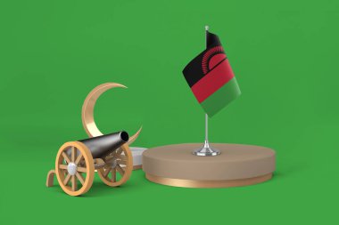 Ramazan Malawi Topları ve Hilal 3D Hazırlama