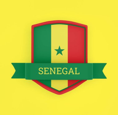 Sancaklı Senegal Bayrağı 