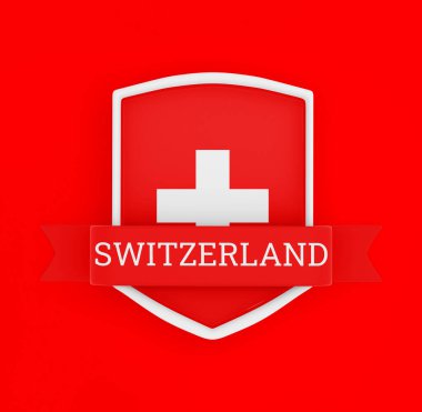 Sancaklı İsviçre Bayrağı 