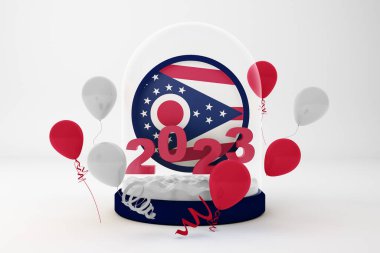 2023 Ohio Globe Balonlarıyla Kutlama