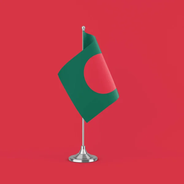 Bandeira Mesa Bandeira Bangladesh — Fotografia de Stock