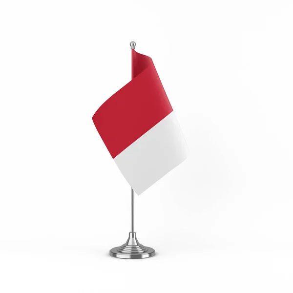 Flaga Tabeli Biura Indonezji — Zdjęcie stockowe