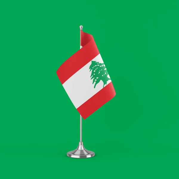 Libanon Büro Tischfahne — Stockfoto