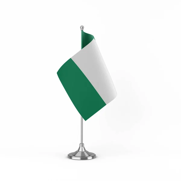 Nigeria Büro Tischfahne — Stockfoto