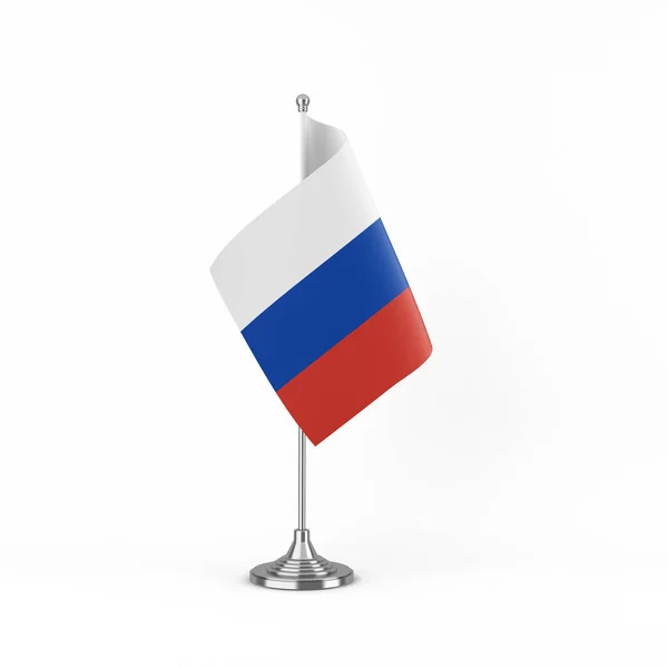 Bandeira Mesa Escritório Rússia — Fotografia de Stock