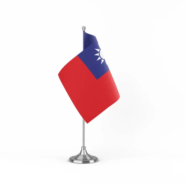 Flaga Stołowa Tajwanu — Zdjęcie stockowe