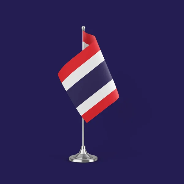 Thajsko Office Table Flag — Stock fotografie