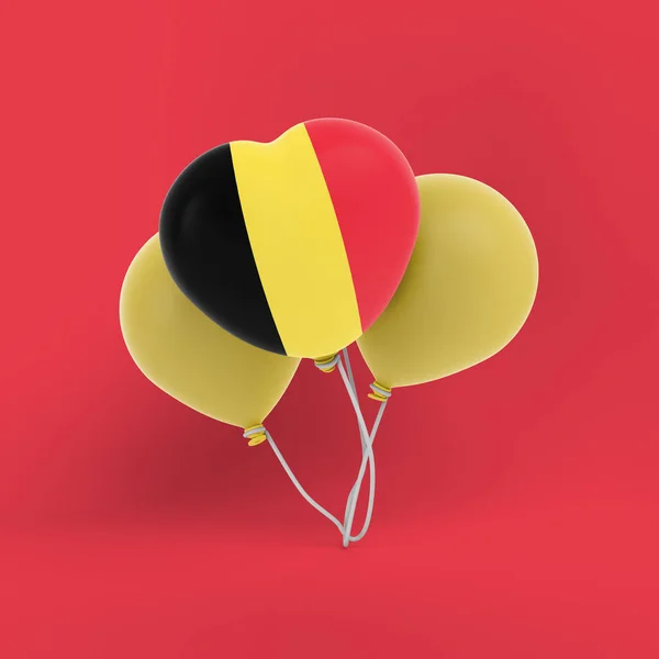 Belçika Balonları Kutlama Ayarları — Stok fotoğraf