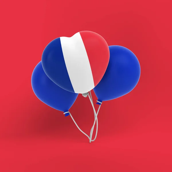 Frankrike Ballonger Ställa Fest — Stockfoto