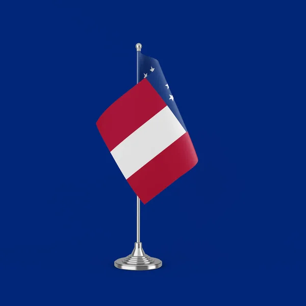 Georgiens Bordsflagga — Stockfoto