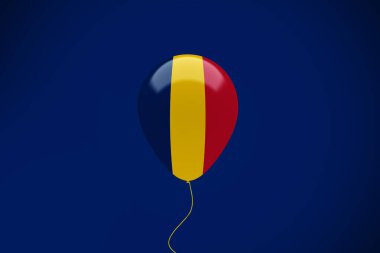 Chad Flag Balon Kutlaması