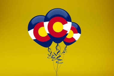 Colorado Bayrak Balonları Ayarlandı