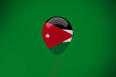 Ürdün Bayrak Balonu Kutlaması