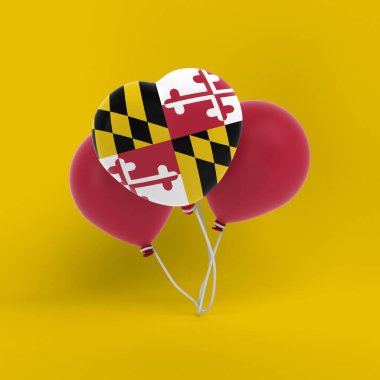 Maryland Bayrak Balonları Kutlaması