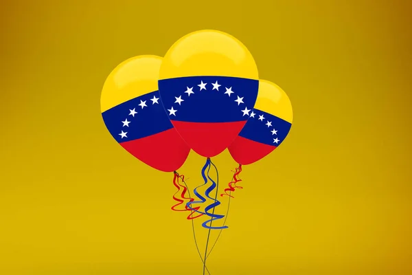 Venezuela Flagge Luftballons Set — Stockfoto