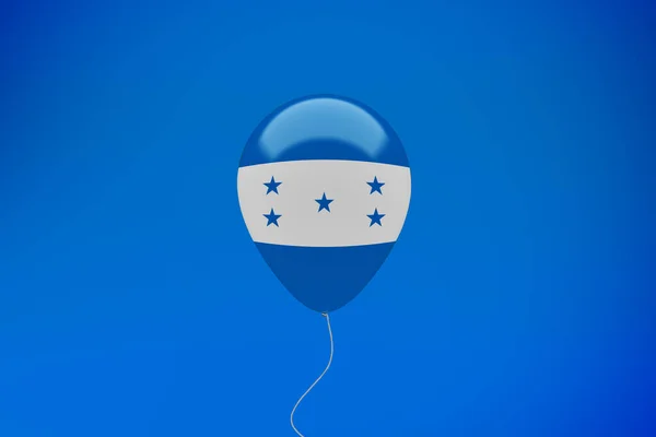 Honduras Flaga Świętowanie Balonu — Zdjęcie stockowe