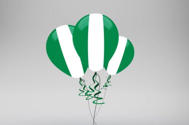 Nijerya Bayrak Balonu Kutlaması