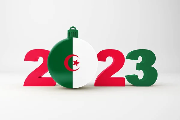 2023 Рік Алжирським Орнаментом — стокове фото