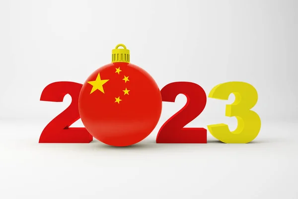 2023 Рік Китайським Орнаментом — стокове фото