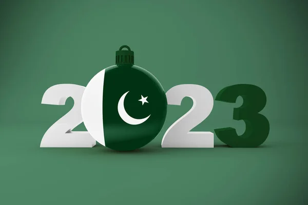 2023 Pakisztán Díszítésével — Stock Fotó