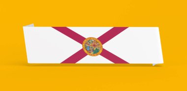 Florida Bayrak Kurdelesi Bayrağı