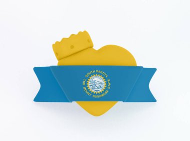 Güney Dakota Kalp Bayrağı