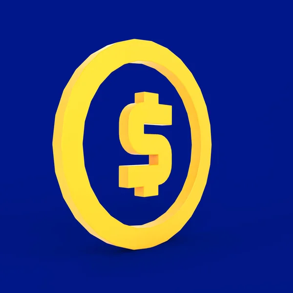 Dollar Sign Left Side — Stock Photo, Image