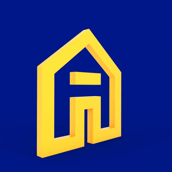 Home Left Side Icon — Stock Photo, Image