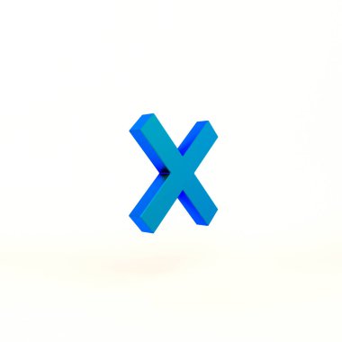 Beyaz Arkaplanda Soldaki Simgeyi İptal Et