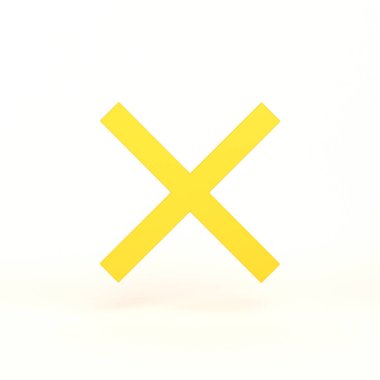 Beyaz Arkaplan ile Öndeki İşareti İptal Et