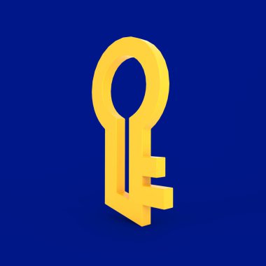 Anahtar Simgesi Sağ Taraf