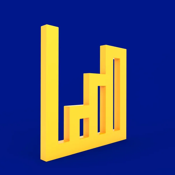 Táblázat Statisztika Bal Oldalon — Stock Fotó