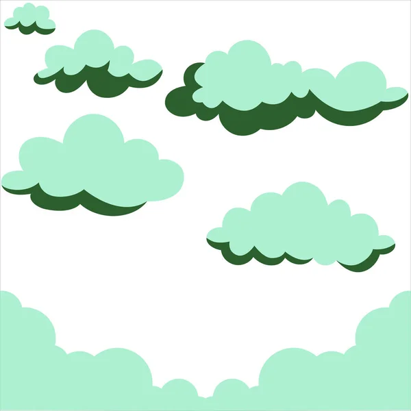 Wolken Hintergrund Wolkendesign Hintergrund Wolkendesign Himmel Hintergrund Hintergrund Zum Sky — Stockvektor