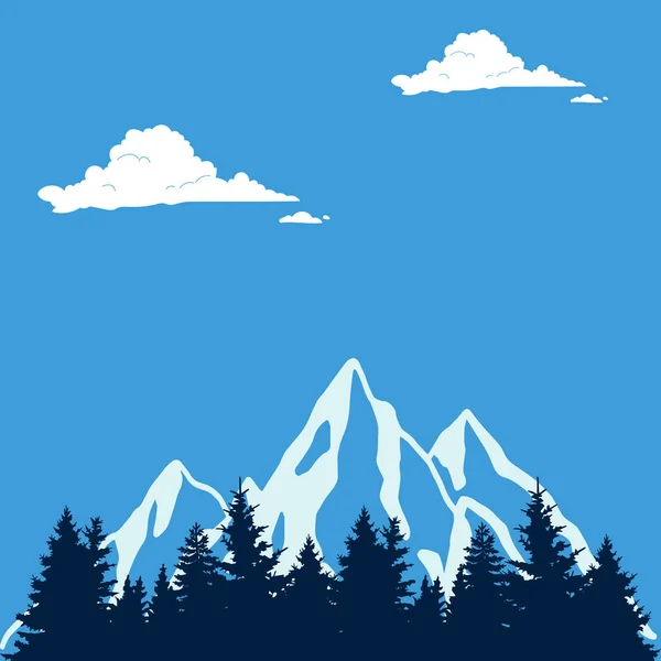 Colorful mountain view. Mountain design. Beautiful view of mountain. Mountain background. Mountain view