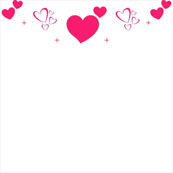Любовники Любовный Фон Люблю Фоновый Дизайн Любовью Валентинов Фон Стоковая Иллюстрация