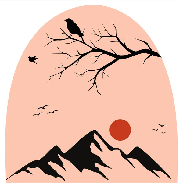 Doğaya bakış. Doğa geçmişi. Dağların güzel manzarası. Dağlar ve doğa