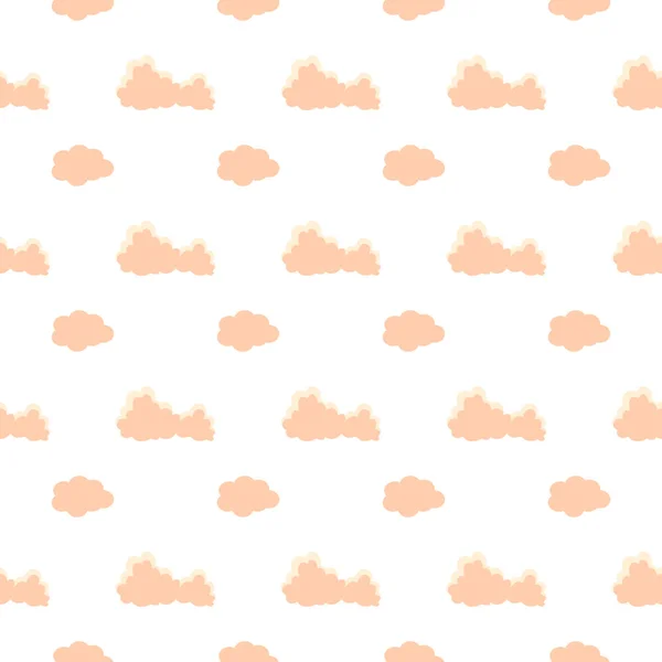 Bulutlar pürüzsüz desen. Renkli, pürüzsüz bulutlar. Kusursuz desen tasarımı. Kusursuz bulut deseni