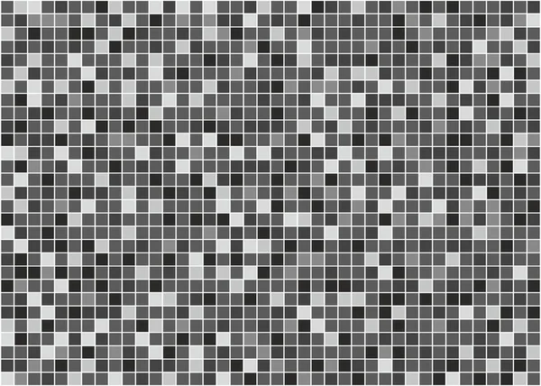 Geometrik Mozaik Fayans Şekilli Arka Plan Vektörü Gri Renkler — Stok Vektör