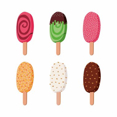 Dondurma Eskimo vektör çizimi