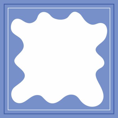 Çizgili ve dalgalı şekilli mavi ve beyaz arkaplan rengi. Sosyal medya paylaşımı ve internet reklamları için uygun.