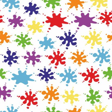 Renkli lekeleri ya da lekeleri olan kusursuz bir arkaplan