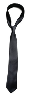 Mens necktie on white background. High quality photo