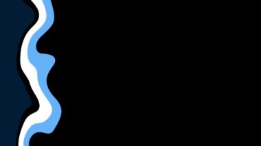 Eldeki Sıvı Geçişler şeffaf arkaplanda çizgi film karalama stili. Alfa kanalıyla hareket grafikleri paketi. Düzenleme Görüntüsü için 4K Şablonu.