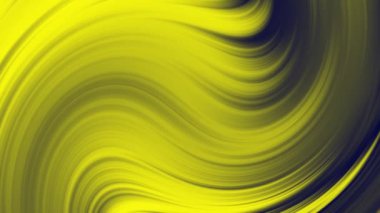 Canlandırılmış 3 boyutlu el sallama dokusu. Sıvı holografik arka plan. Dalgalanmalar ve kıvrımlarla pürüzsüz bir yüzey. 4K 3D kusursuz döngü canlandırması.